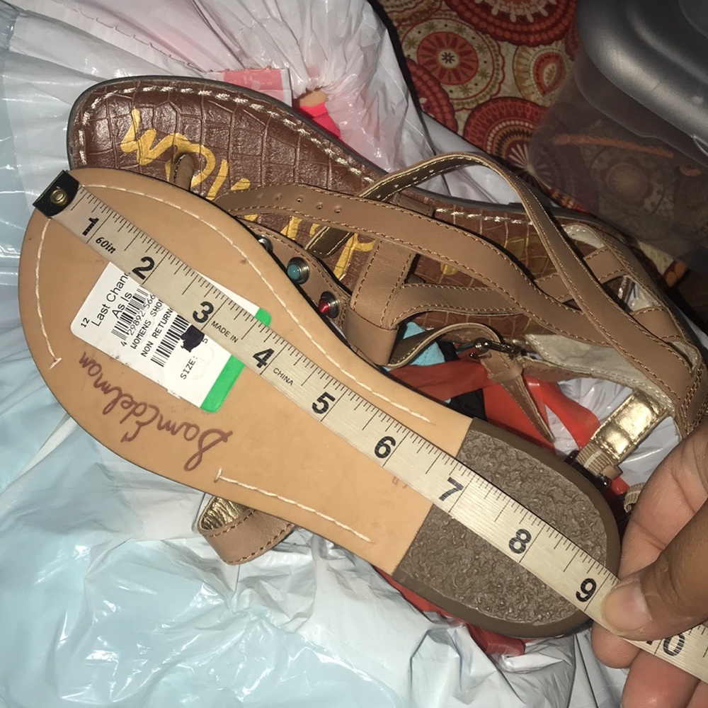 New Sam Edelman Strappy Sandals - Picture 9 of 9